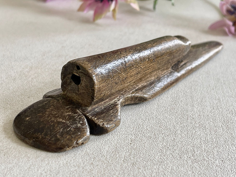 antique treen knitting sheath for sale opus antiques