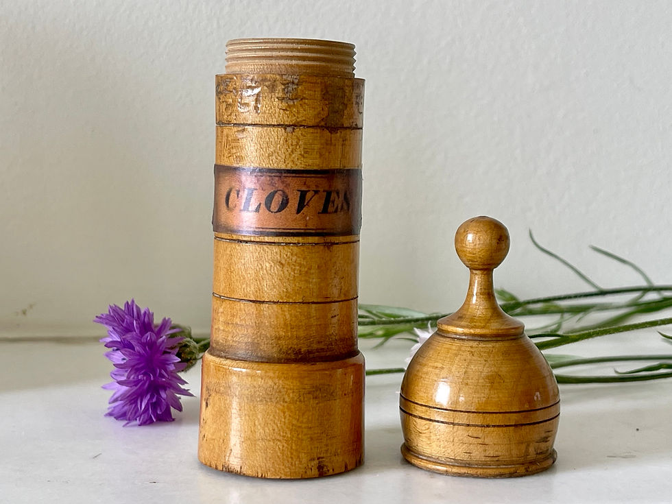 Thumbnail: antique treen spice tower for sale opus antiques