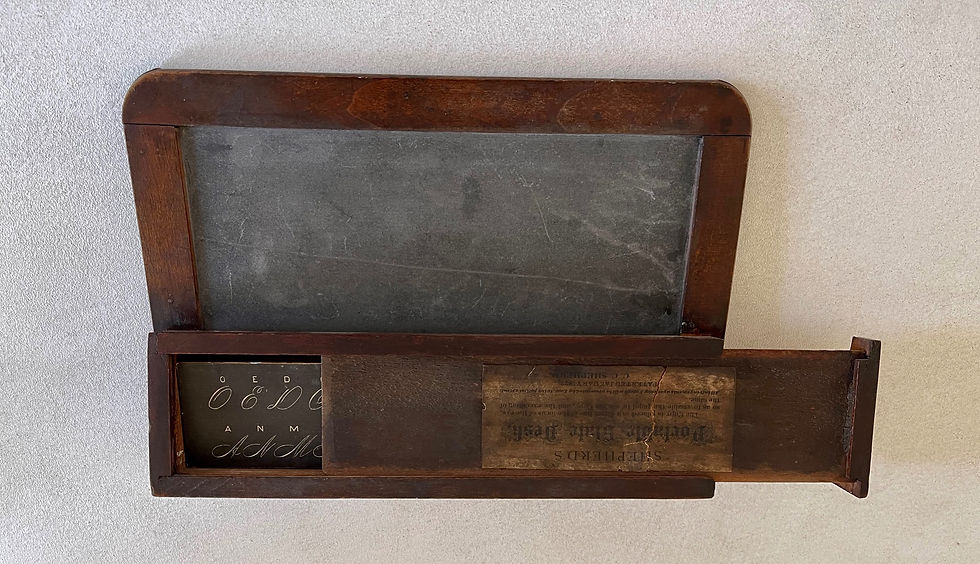 Thumbnail: antique treen slate board for sale opus antiques uk
