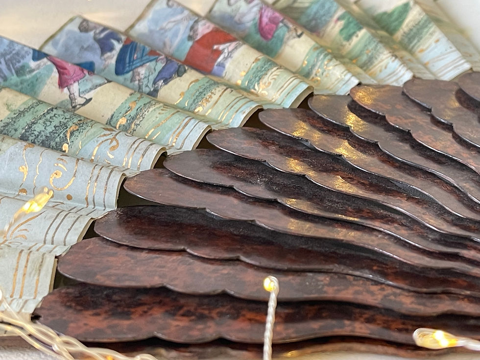 antique treen fan for sale opus antiques