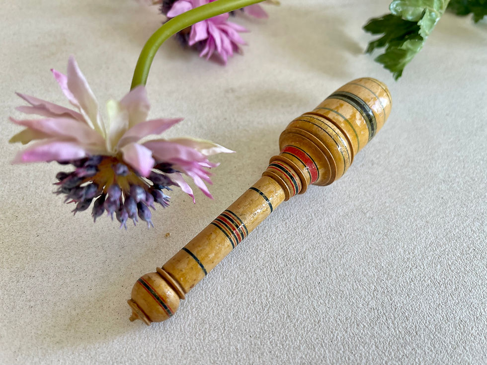 antique treen thimble and needlecase for sale opus antiques