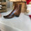 Thumbnail: Antique Treen Boot - thimble holder