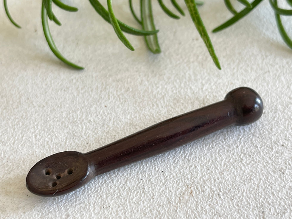Thumbnail: antique treen snuff spoon for sale opus antiques uk.
