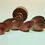 Thumbnail: Antique Treen Parachute Spinning Top