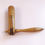 Thumbnail: Antique Treen Bird Scarer Rattle - laburnum