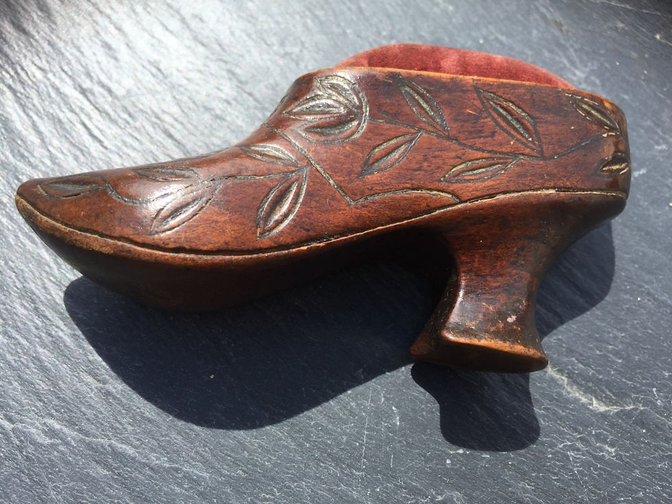 Thumbnail: Antique Treen Pin Cushion