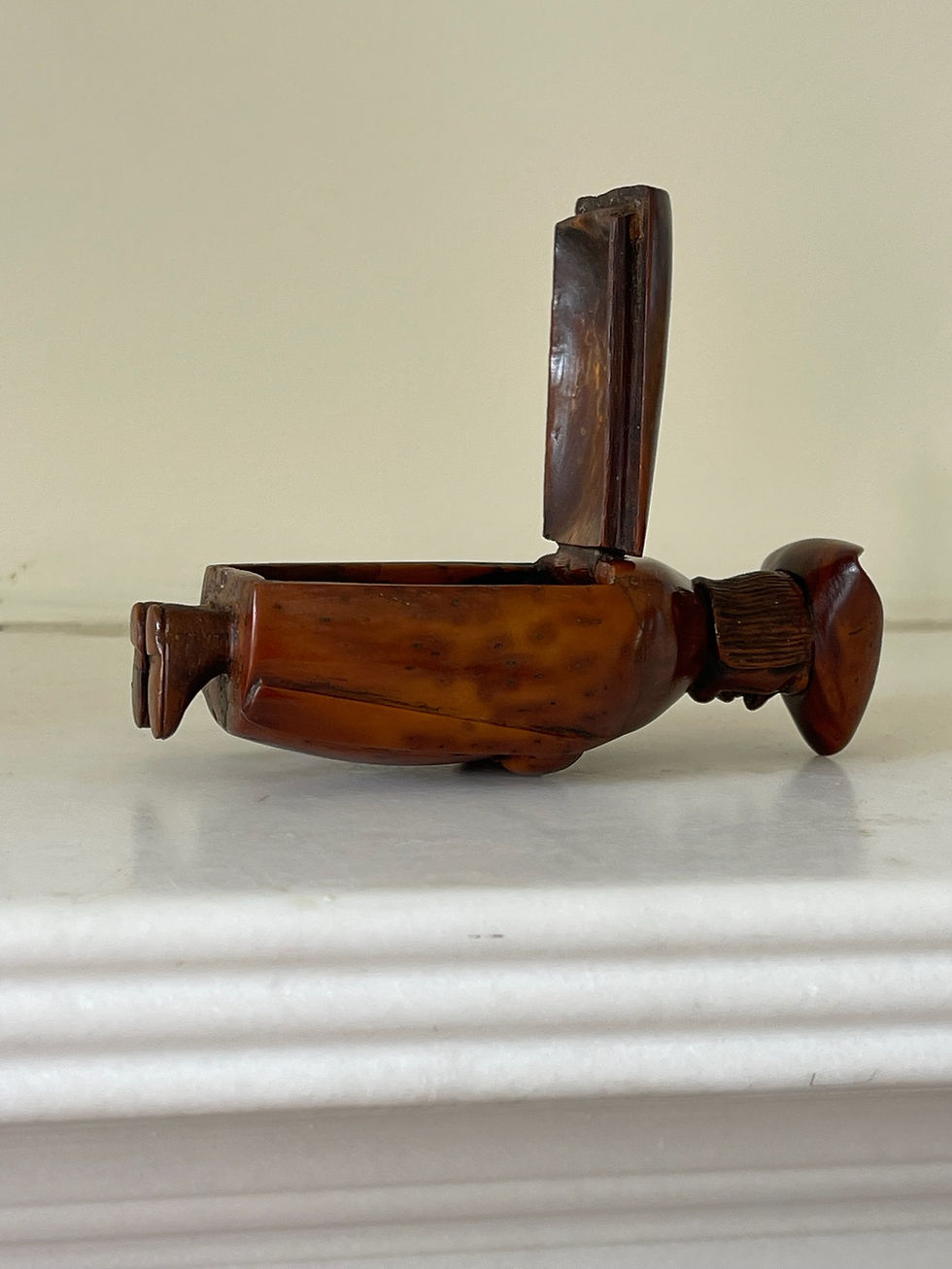 Thumbnail: antique coquilla nut snuff box for sale opus antiques