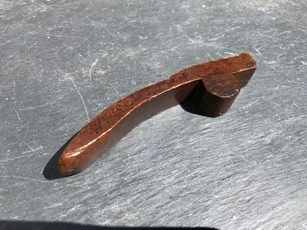 Thumbnail: Antique Treen Childs Knitting Sheath