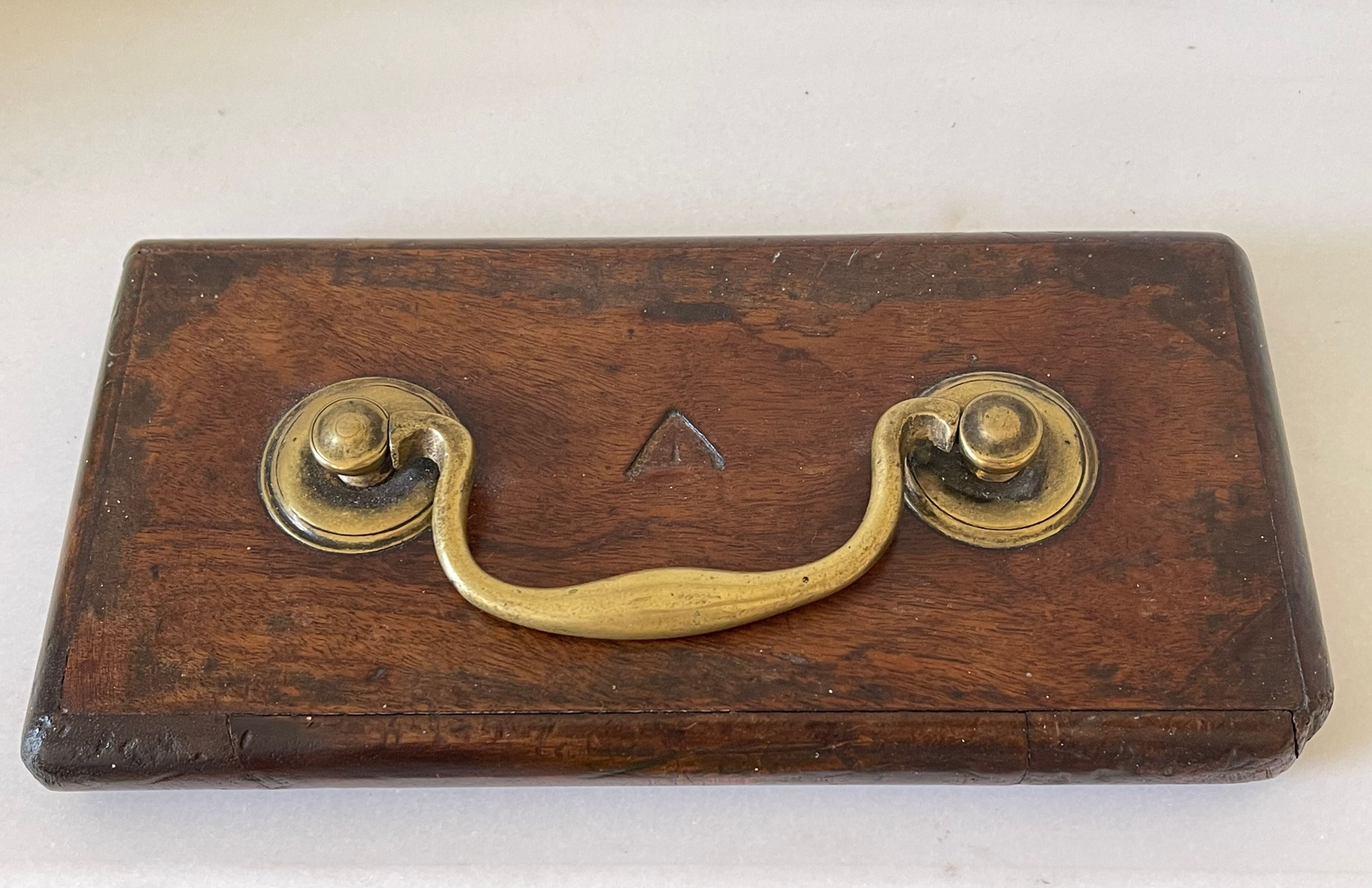 antique treen ships chart weight for sale opus antiques