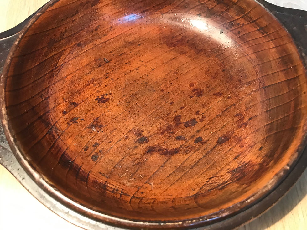 Thumbnail: A Large Antique Treen Scottish Quaich