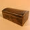 Thumbnail: A Yew Wood Domed Top Box - dated 1817