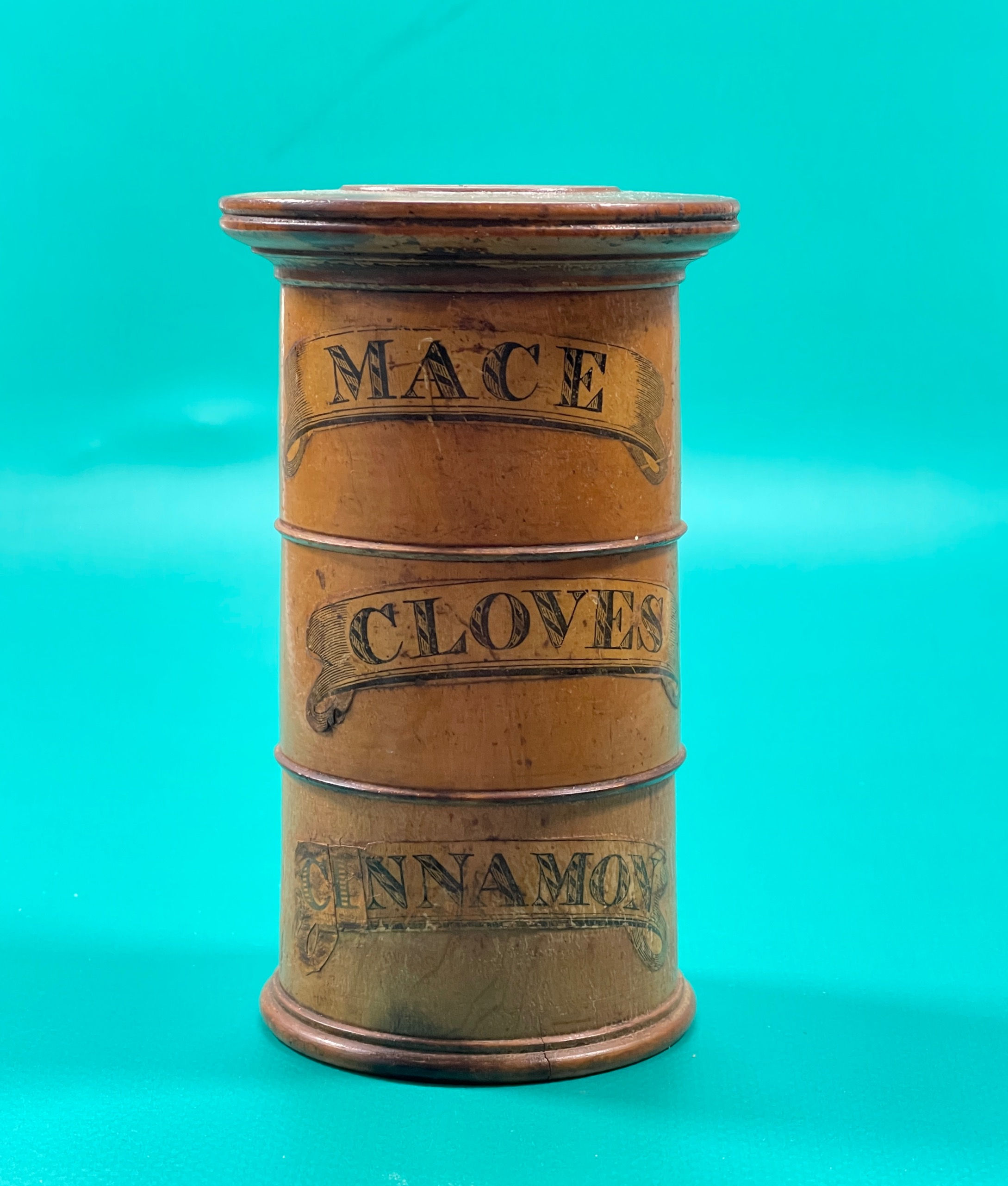 antique treen spice tower for sale opus antiques uk.