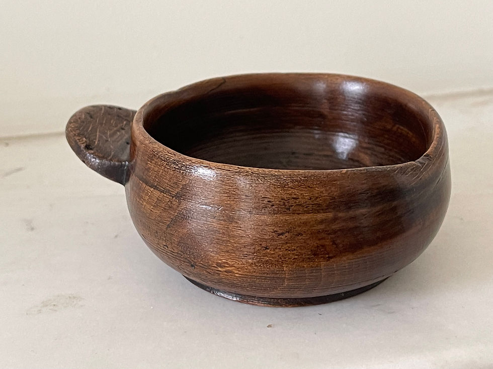 antique treen porringer for sale opus antiques