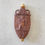Thumbnail: Antique Carved Coquilla Nut Scent Flask