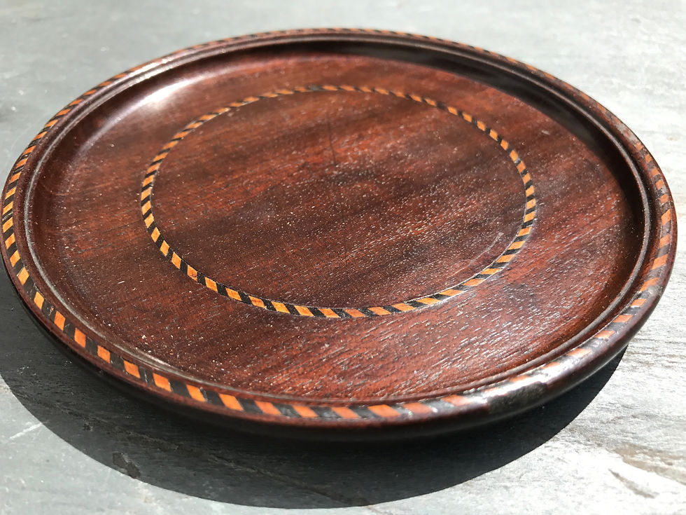 Thumbnail: A Pair of Georgian Mahogany Wine Coasters