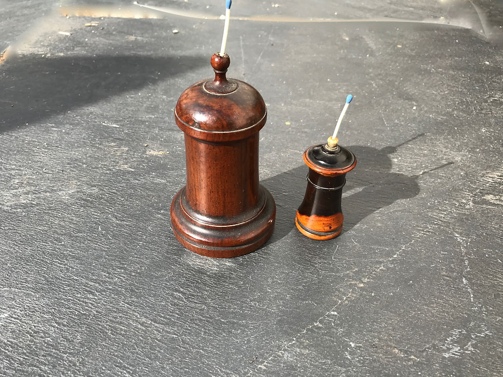 Thumbnail: Antique Walnut Go to Bed - Large size