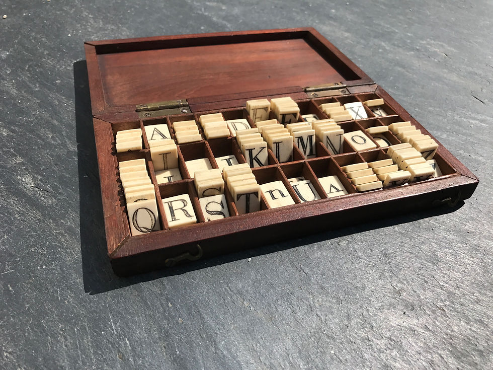 Thumbnail: Antique Spelling / Alphabet box