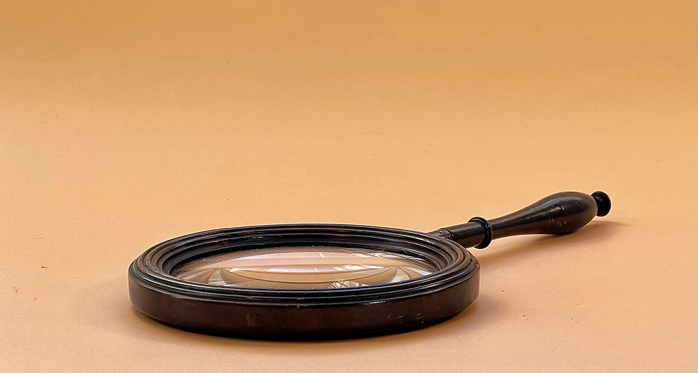 Thumbnail: A Georgian Magnifying / Viewing Glass