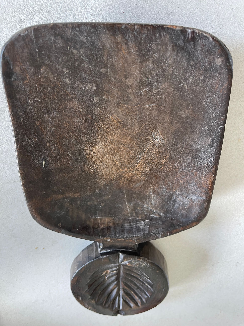 Thumbnail: antique treen butter scoop and print for sale opus antiques