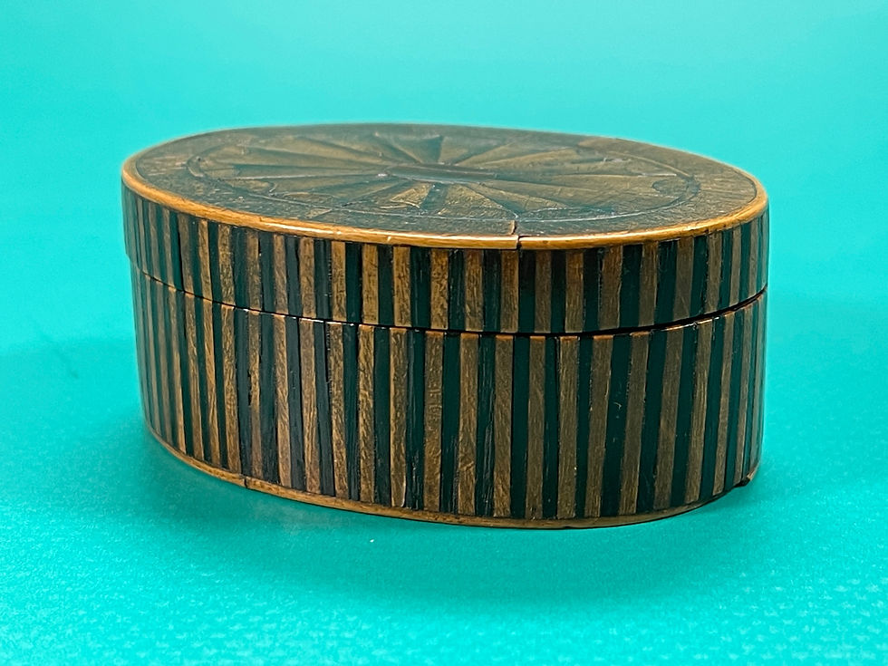 Thumbnail: antique  treen snuff box for sale opus antiques uk