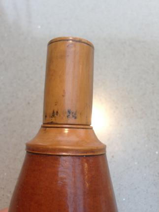 Thumbnail: An Antique Treeny Gun Powder Flask
