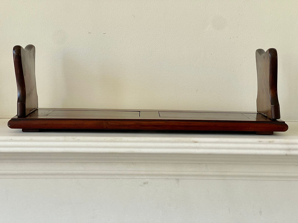 Thumbnail: antique  treen Killarney book slide for sale opus antiques