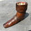 Thumbnail: Antique Treen Match Holder - Boot