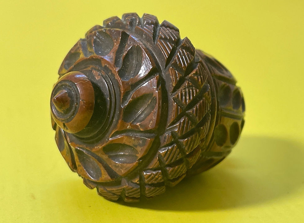 Thumbnail: antique treen nutmeg grater for sale opus antiques