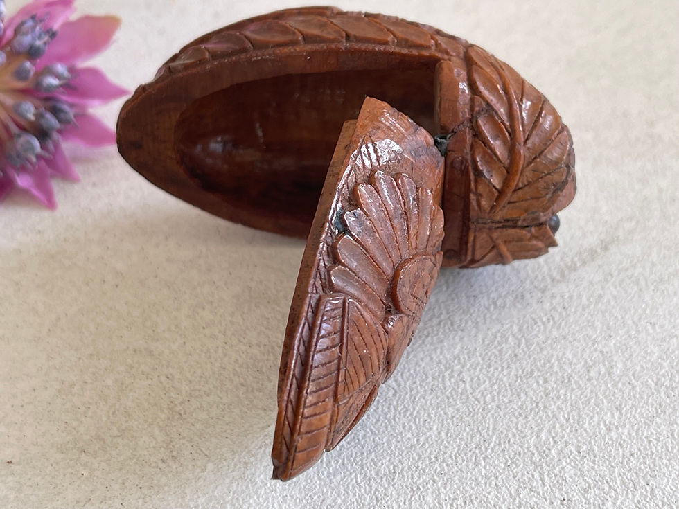 Thumbnail: antique coquilla snuff box for sale opus antiques