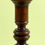 Thumbnail: A Georgian Fruitwood Candlestick