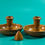 Thumbnail: Antique Treen Brighton Buns & Candle Snuffer