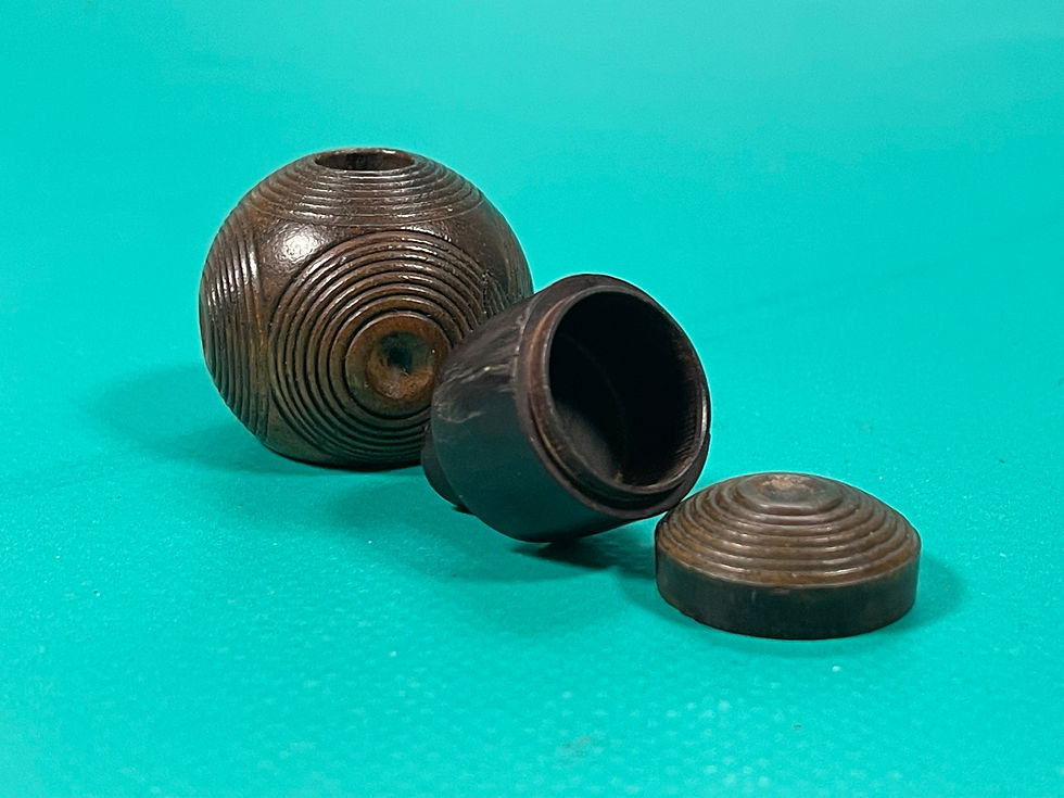 antique treen puzzle ball for sale opus antiques