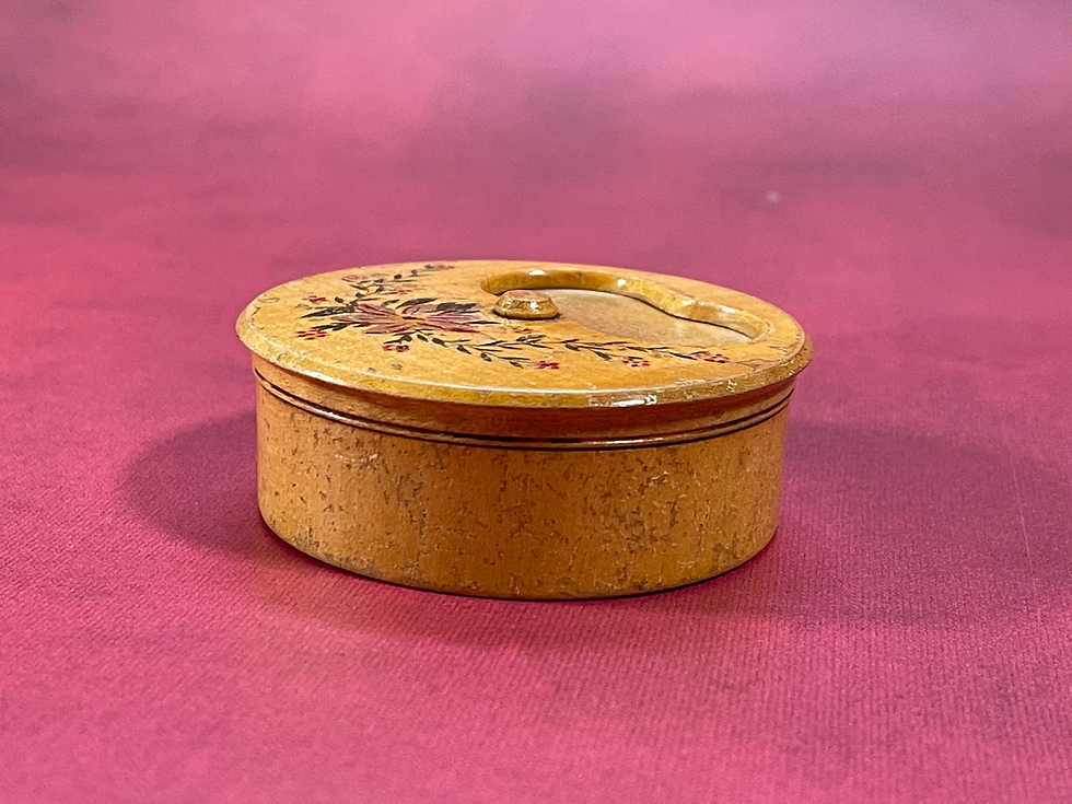 Thumbnail: antique treen misers snuff box for sale opus antiques uk