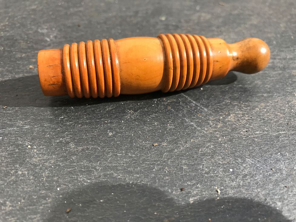 Thumbnail: Antique Treen Duck Call - LEVI COLLECTION