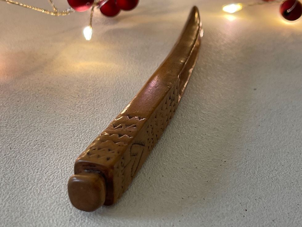 Thumbnail: antique treen apple corer for sale opus antiques uk