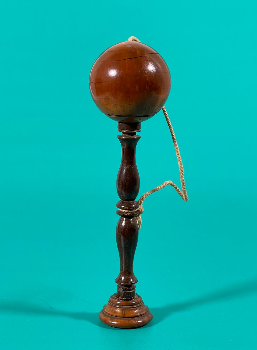 Thumbnail: antique treen bilboquet for sale opus antiques uk