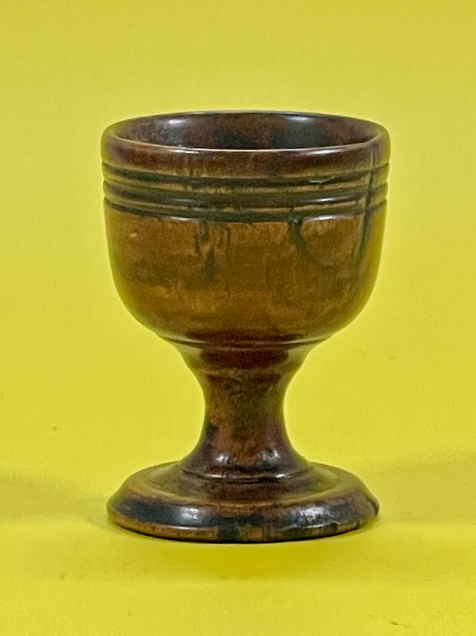 Antique Treen Drinking Vessel - for a "nip of Whisky"