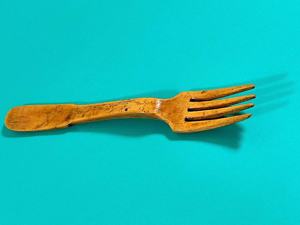 Thumbnail: Antique Treen Fork
