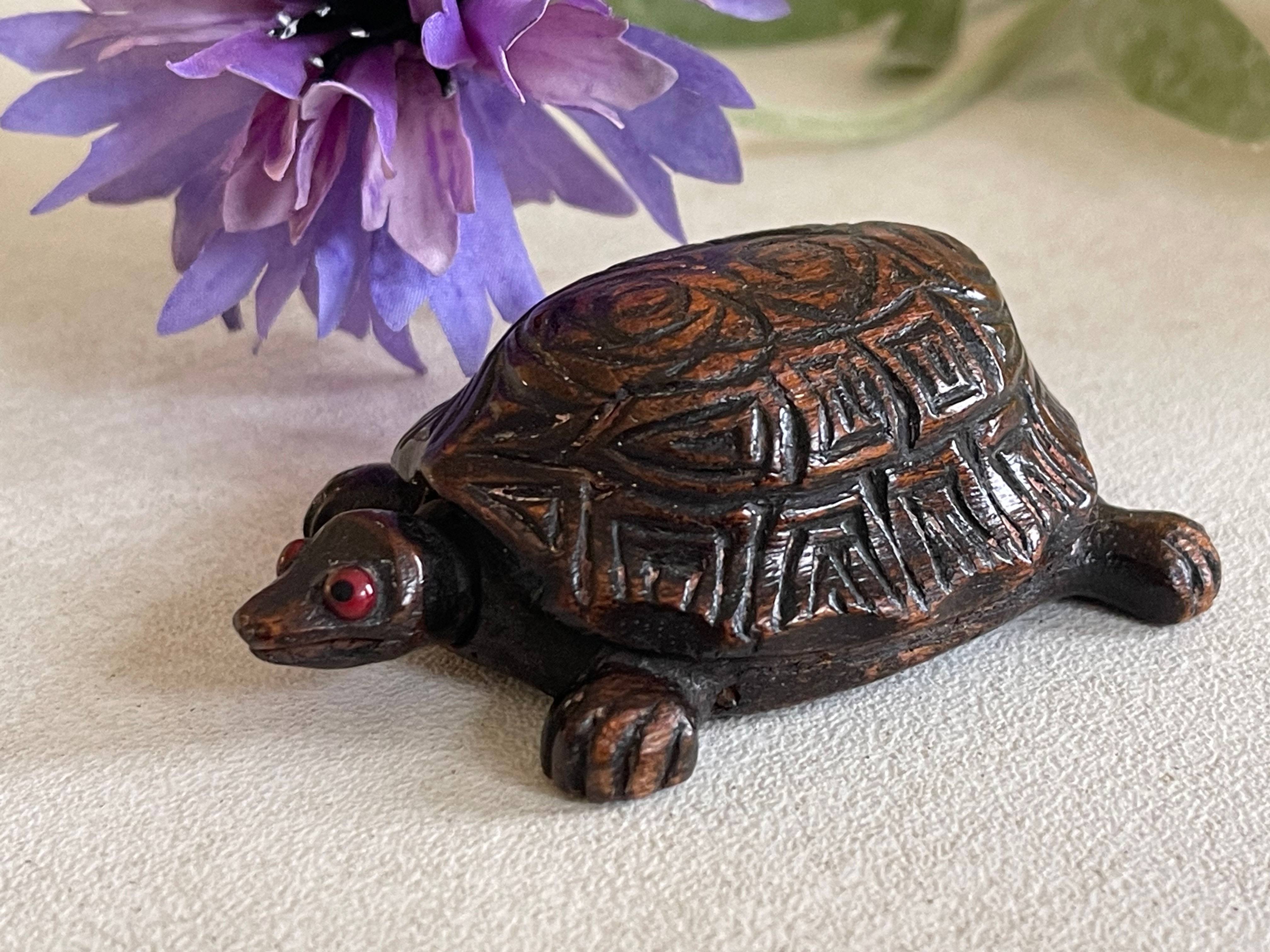 antique treen tortoise snuff box for sale opus antiques