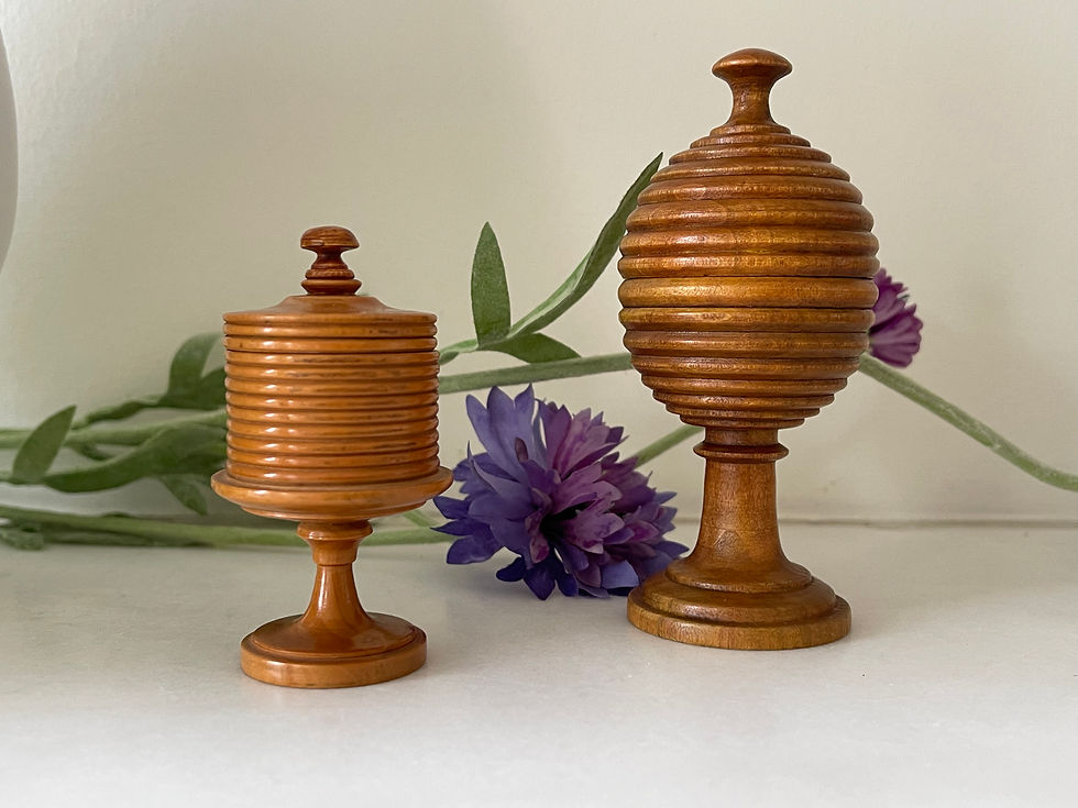 Thumbnail: Antique Treen Magic Trick - disappearing ball