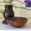 Thumbnail: antique treen pounce pot for sale opus antiques