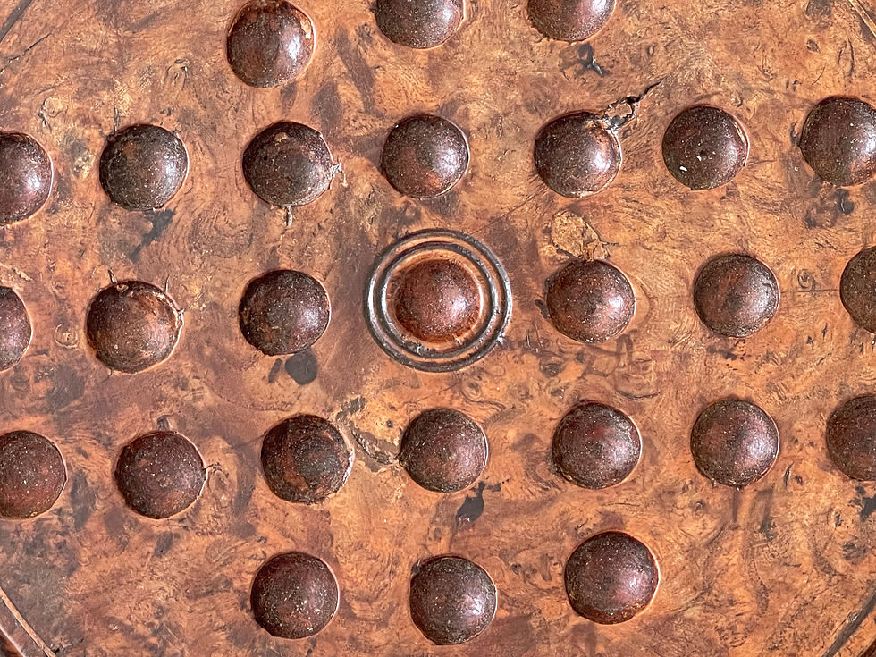 Thumbnail: antique yew wood solitaire board for sale opus antiques uk