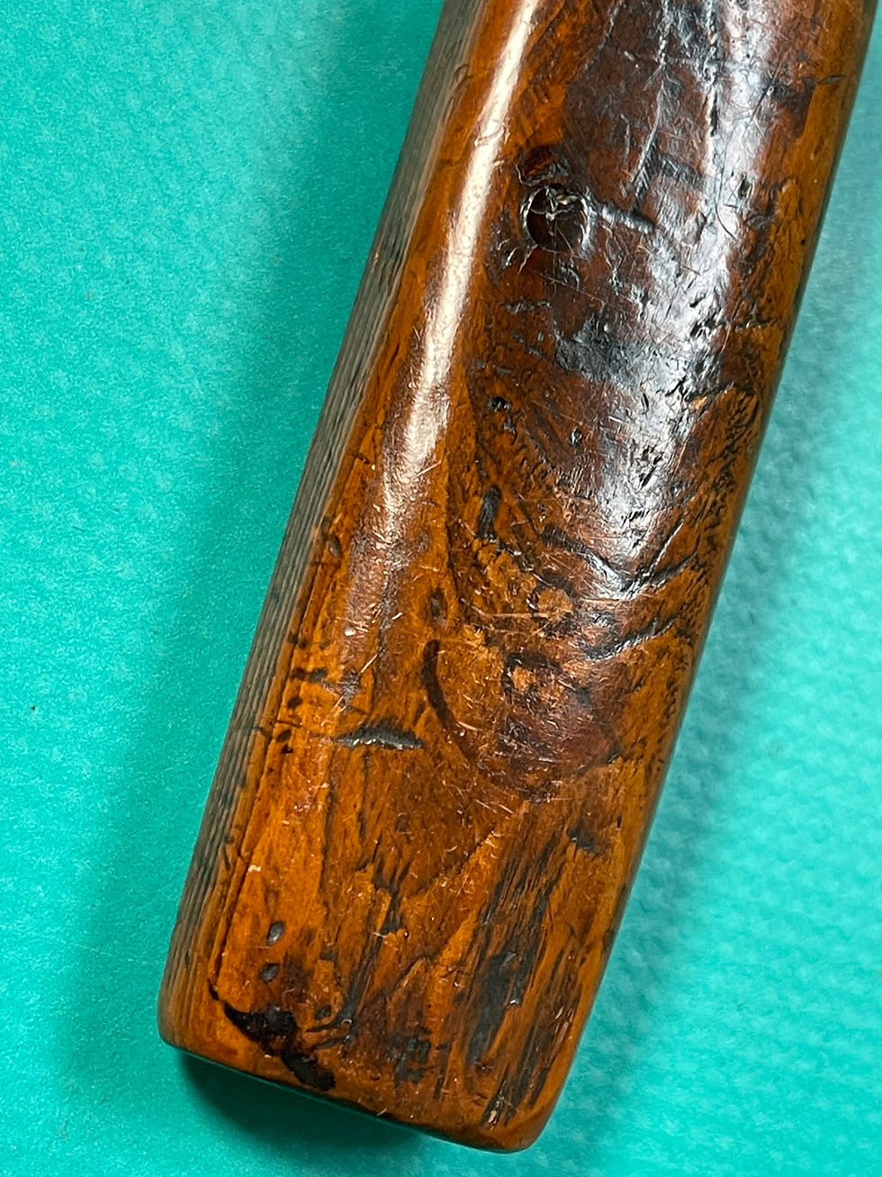 antique treen yew wood page turner for sale opus antiques