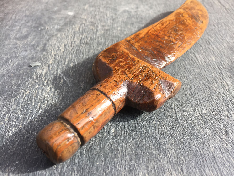 Thumbnail: An Antique Knitting Sheath