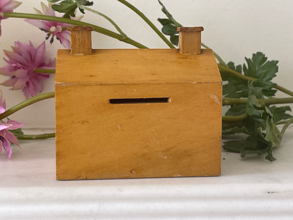 antique treen money box for sale opus antiques