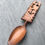 Thumbnail: Antique Welsh Lovespoon - Pear Wood