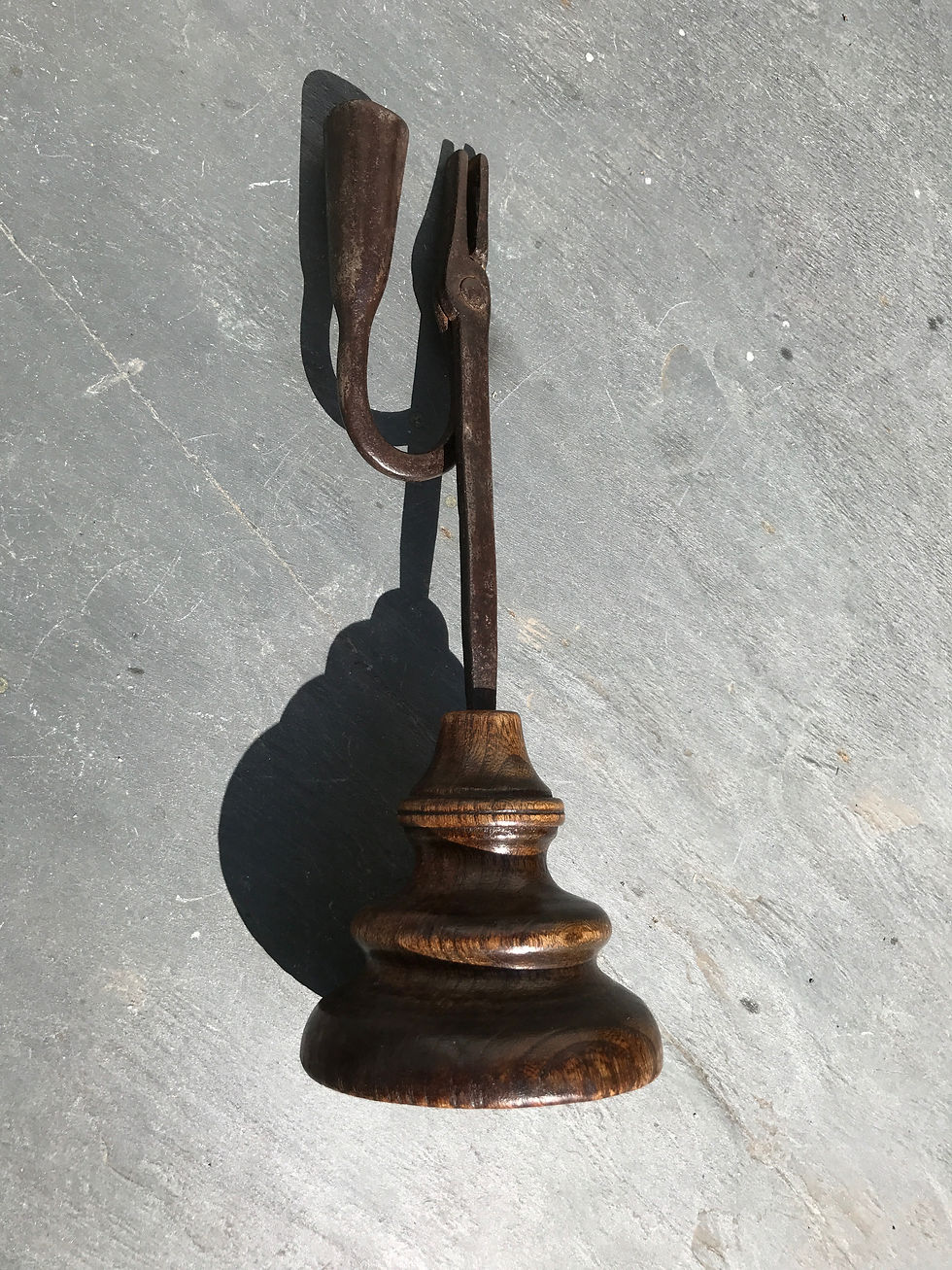 Thumbnail: Antique Surrey/Sussex Rushlight