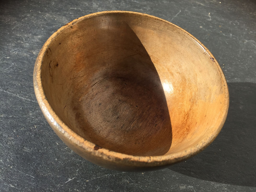 Thumbnail: An Unusual Antique Treen Butter Cup