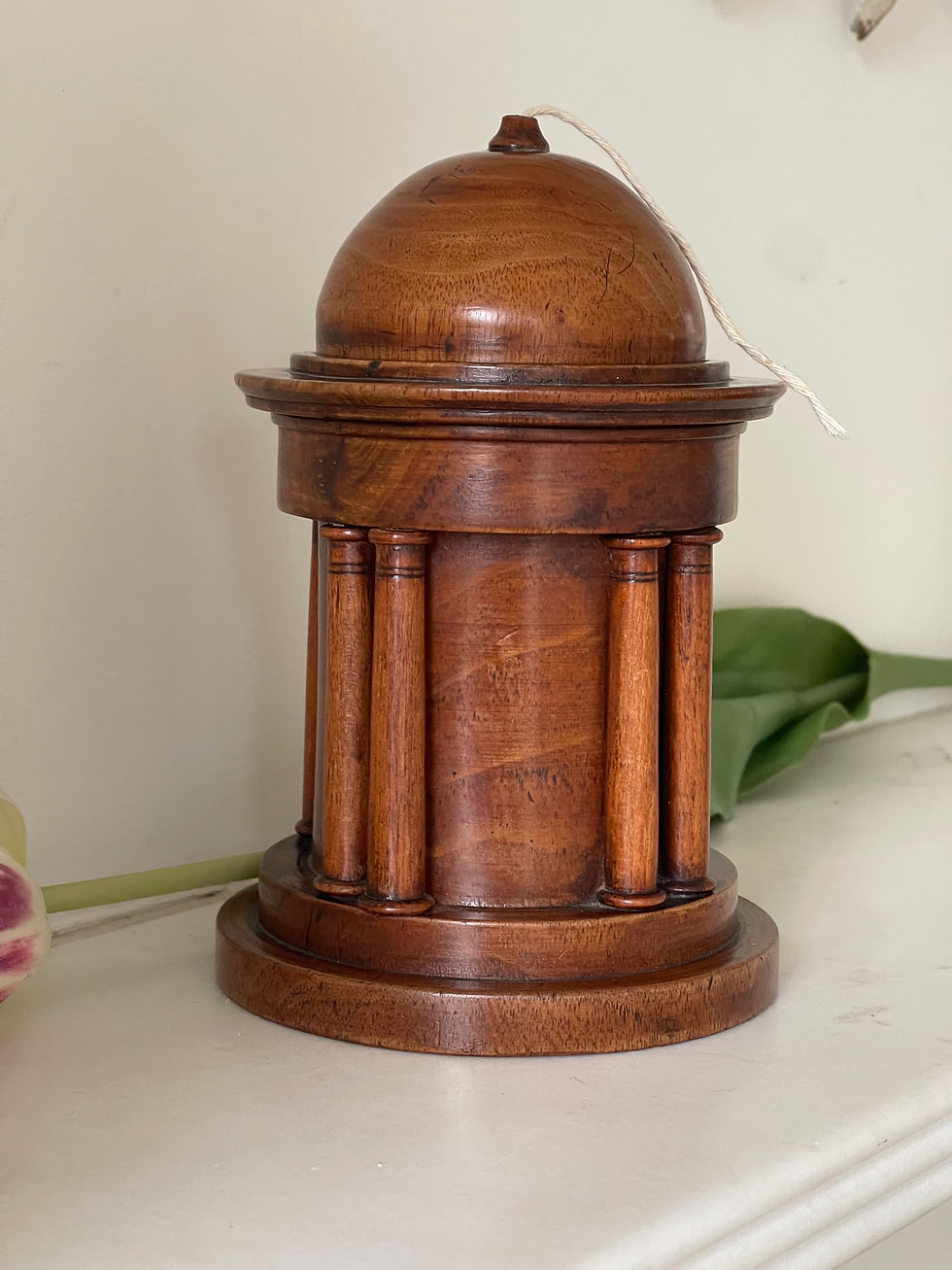 Thumbnail: an antique treen string box for sale opus antiques