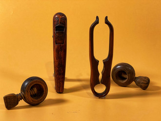 Antique Treen Nutcrackers